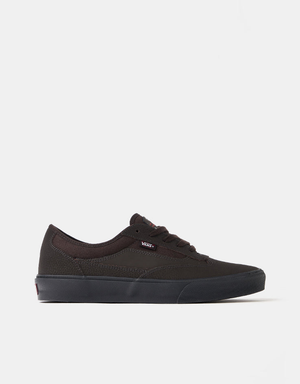 Vans Skate Curren Caples Shoes - Dark Brown