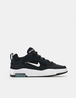 Nike SB Air Max Ishod Skate Shoes - Black/White-Black-Black