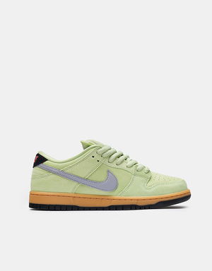 Nike SB Dunk Low Pro Premium Skate Shoes - Pistachio Frost/Wolf Grey-Black