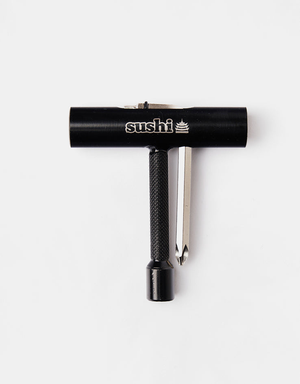 Sushi Metal T Skateboard Tool - Black