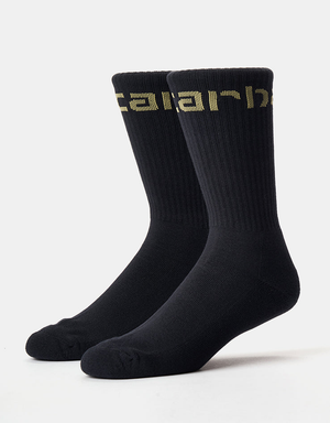 Carhartt WIP Carhartt Crew Socks - Deep Night/Gentle Green
