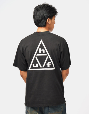 HUF Triple Triangle T-Shirt - Black/White