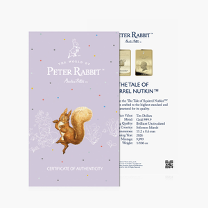 The Tales of Beatrix Potter - Squirrel Nutkin Certificate