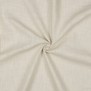 Tissu lin coton lavé - Beige