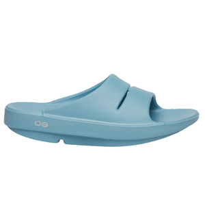Oofos OOahh Unisex Recovery Slide - Ocean Blue - SS26