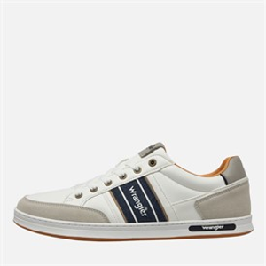 Wrangler Mens Butch Trainers Bright White