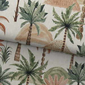 Toile de coton canvas premium - Jungle