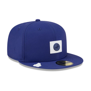 LA Dodgers MLB Clubhouse Dark Blue 59FIFTY Fitted Cap