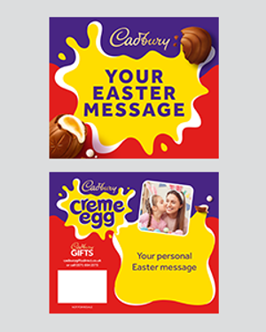 Personalised Creme Egg 5 Pack 200g