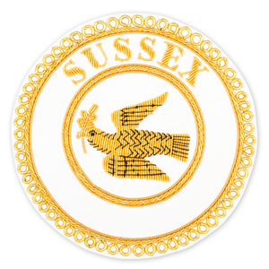 Craft Provincial Full Dress Apron Badge - Elegant accessory for formal lodge dress
