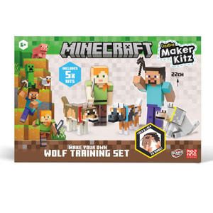 Minecraft Make Your Own Wolf Craft Set