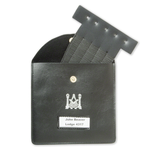 Masonic Jewel Holder & Jewel Pad - Protective organiser for ceremonial jewels