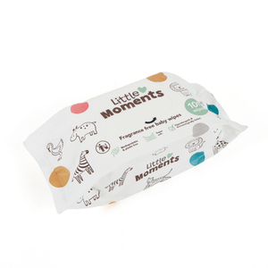 Little Moments Baby Wipes Pack 100