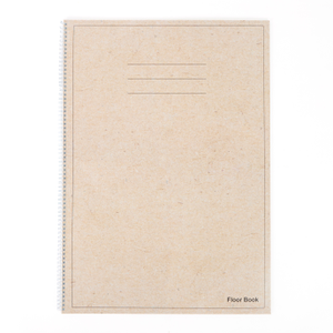 Classmates A2 Spiral Floor Book, 120gsm Plain Craft Paper