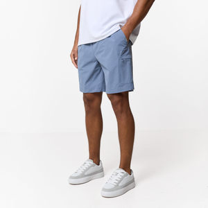 Premium Tech Cargo Short  | Steel Blue