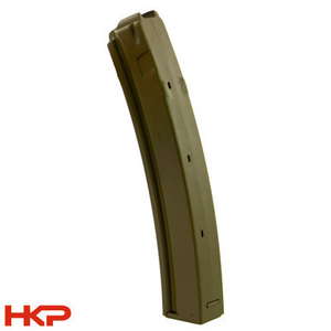 HK MP5, SP5, MP5K, SP5K Magazine - 30 Round - 9mm - OD Green - BLEMISHED