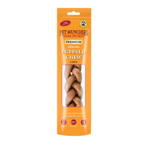 Pet Munchies Premium Dental Buffalo Chew Large
