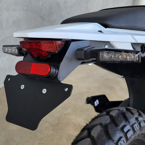 Number Plate Holder - KTM 390 Adventure R/Adventure X/Enduro R/SMC R 25-26 - Satin Silver