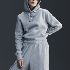 Nike Phoenix Sudadera - Dark Grey Heather/Sail
