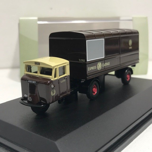 Oxford Diecast 1/76 Scale 76MH011 Mechanical Horse Van Trailer GWR Boxed
