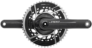 SRAM RED Crankset - 2x12-Speed, 8-Bolt Direct Mount, DUB Spindle Interface, Natural Carbon, E1
