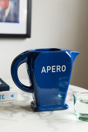 Stylish Dark Blue Apero Water Jug