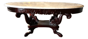 Carlton McLendon Victorian Paula Stevens Coffee Table