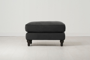 Model 15 - Ottoman - Velvet Charcoal