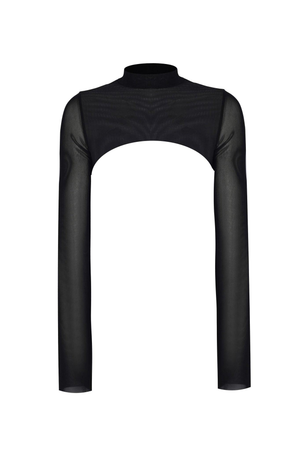 Black Sheer Bolero (L)