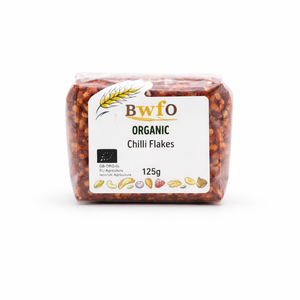 Organic Chilli Flakes 125g