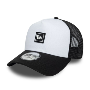 New Era Flag Patch White 9FORTY A-Frame Trucker Adjustable Cap