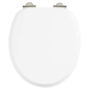 Burlington Carbamide Soft Close Toilet Seat in White