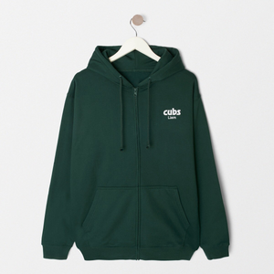 Personalised Cubs 110th Birthday Zip Hoodie - Adult-4XL-Green