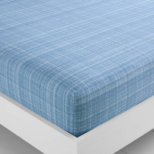 QUINN CHECK King Fitted Sheet