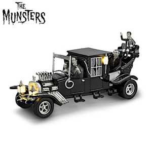 The Munsters Family Koach Sculpture