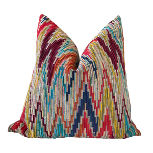 Kravet Couture “Rocky” in Caved Velvet Down-Filled 22" Pillow - Single