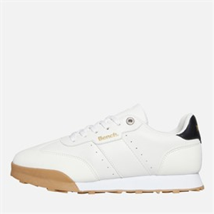 Bench Mens Murray Trainers White/Gum