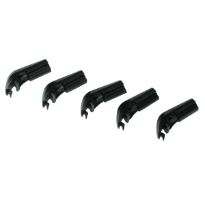 Mudguard Part Eurofender Mudguard Clamp Black 5-Pack