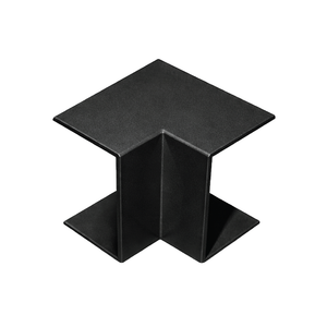 Falcon MCT75IABK 75 x 75mm PVC Trunking Internal Angle Black
