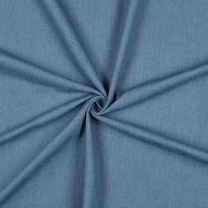 Tissu jeans coton léger - Bleu clair