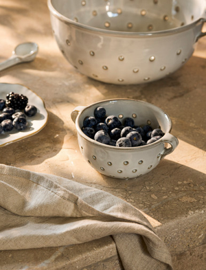Ithaca Berry Bowl - Stoneware, White