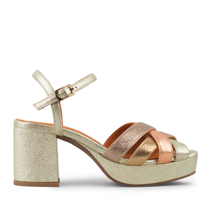 Caitlyn WIDE Metallic Multi - 39 (UK6)