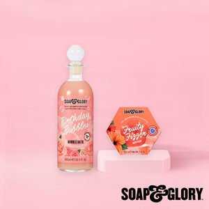 Soap & Glory Fruity Bath Bomb Fizzer & Birthday Bubble Bath 490ml