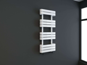 White Flat Towel Rail - Saturn Range - 1200x500mm
