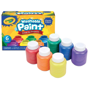 BRINQUEDO CRAYOLA TINTA WASHABLE 6U