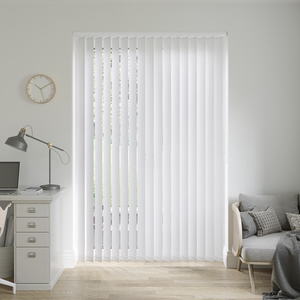 Nice White Vertical Blinds: 2150mm x 1130mm Recess