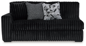 LAF Sofa(66) Midnight-Madness Onyx Corduroy Modular Sectional Units