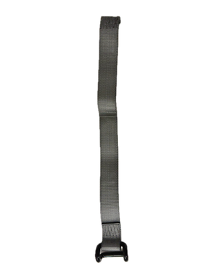 TYMATE - Tautliner Strap 58cm Grey with Closed Vinyl Rave Hook