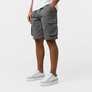 Twill Relaxed Cargo Short | Olive
