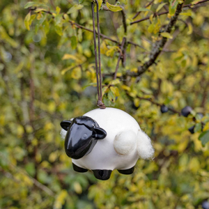 Ceramic Sheep Dispenser With Wool